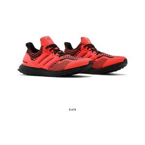 Adidas UltraBoost 5.0 DNA Shoes Solar Red Size 9.5